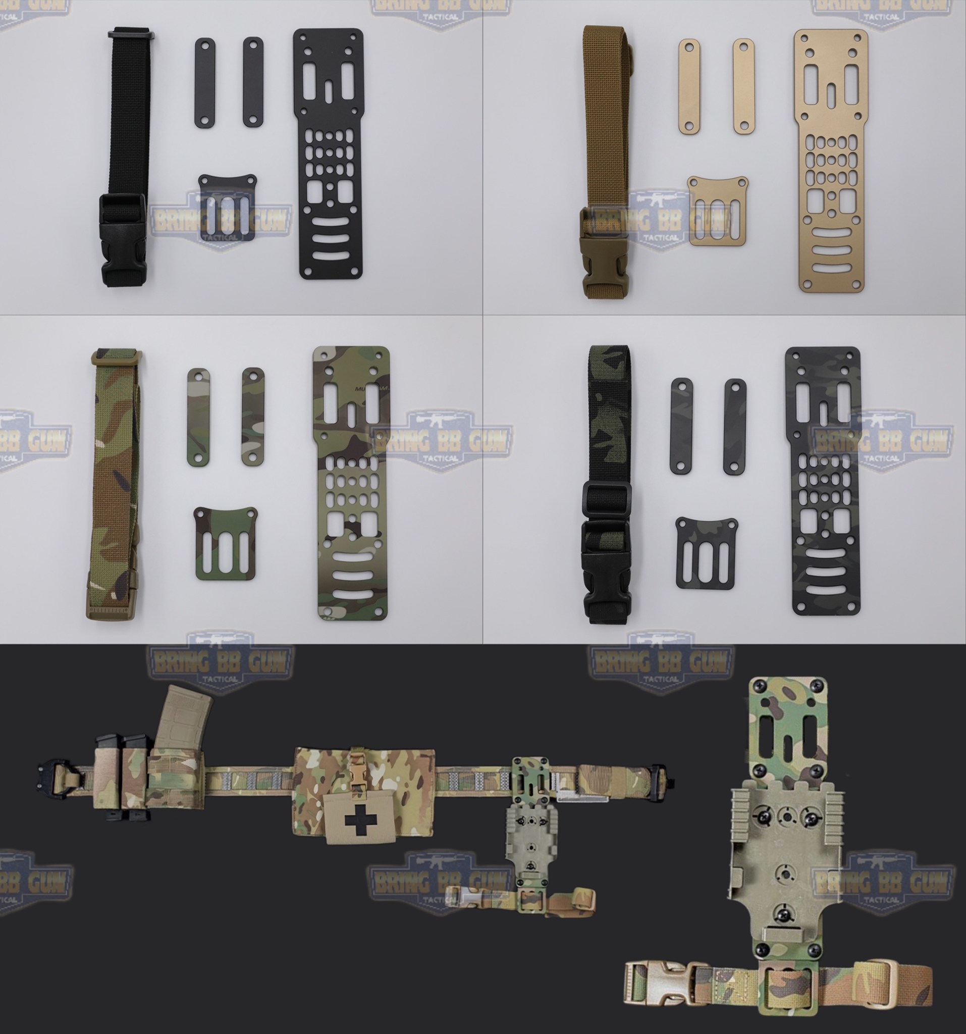 เพลทโหลดต่ำ CNC (เพลทลดต่ำ CNC) (เพลท CNC) (Modular Holster Adapter) (MHA)