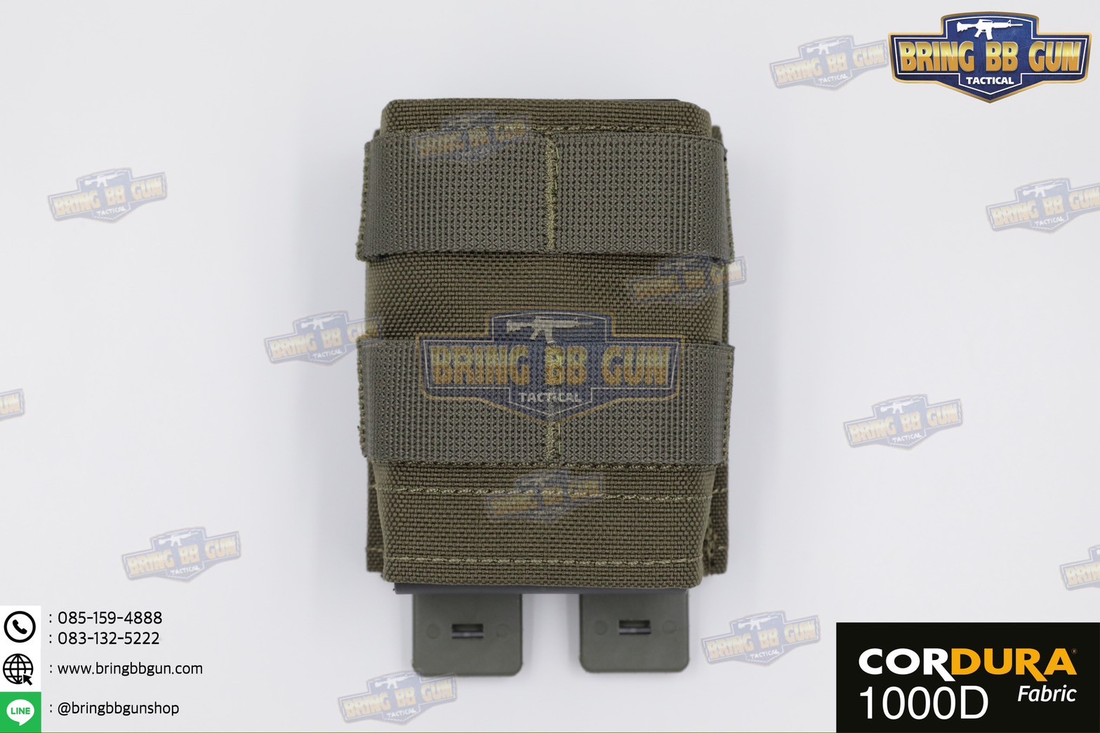 เพ้าแม็กกาซีนปืนยาว ทรง ESS รุ่น 5.56 (ซองแม็กกาซีนแบบเดี่ยว ESS รุ่น 5.56) (FAST 5.56 Single Soft Pouch)