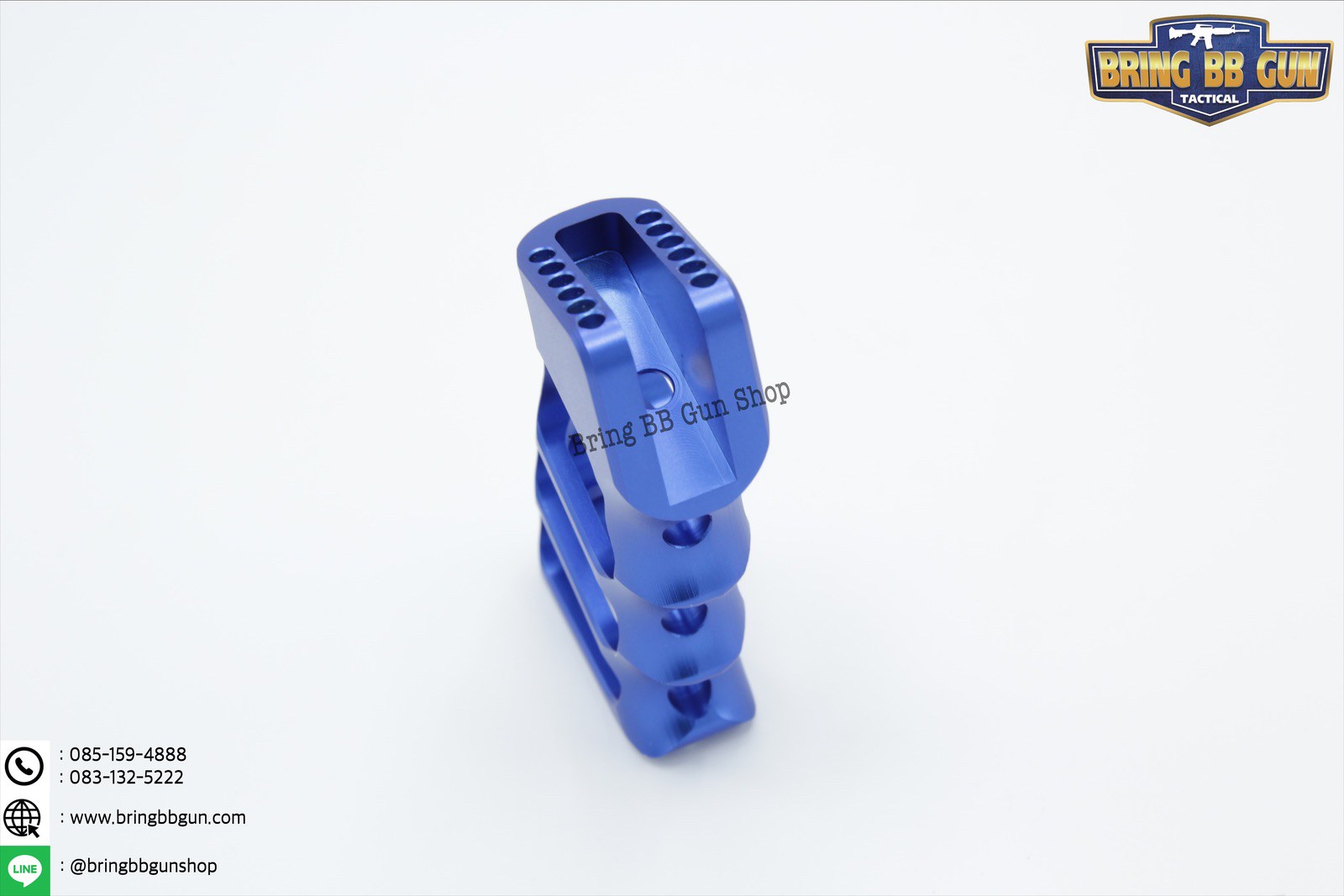 กริ๊ปมือหลัง งานCNC ยี่ห้อ 5KU (กริ๊ปมือแก็ส) น้ำหนัก : 122 กรัม สำหรับปืน : ตระกูล M4/M16,AR15,AR9,Derya MK12