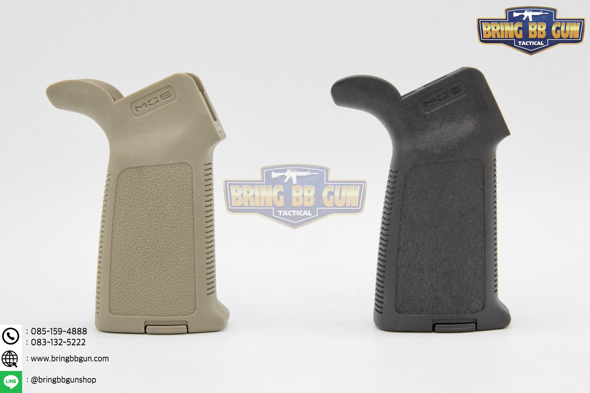กริ๊ปมือหลัง ทรงMagpul รุ่น MOE ระบบGBB (กริ๊ปมือแก็ส)