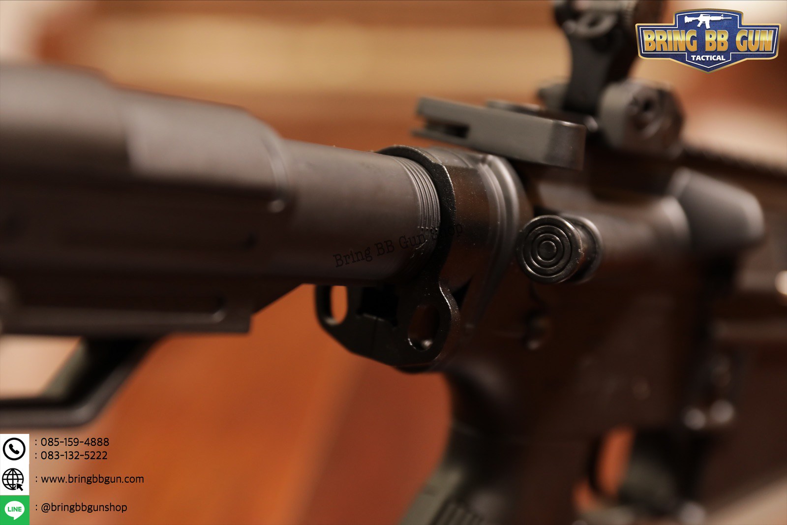 หูช้างครอบแหวนล็อคแกนพานท้าย (Dual Loop Sling Adapter)