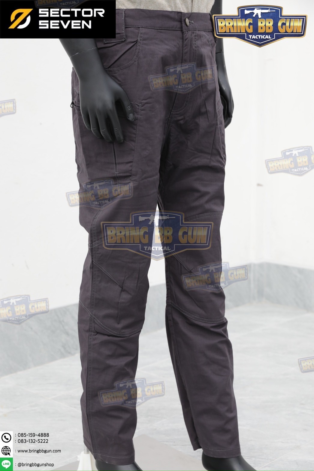 กางเกงขายาว Sector Seven รุ่น IX8C (ผ้าตาราง) (ผ้าบาง)