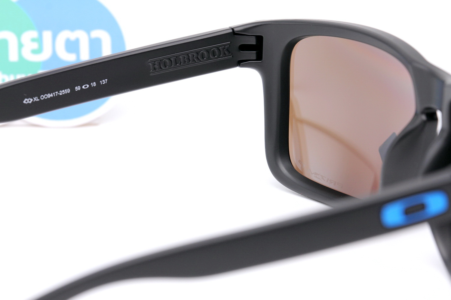 Oakley HOLBROOK XL Matte Black/Prizm Deep water Polarized SKU#OO9417-25