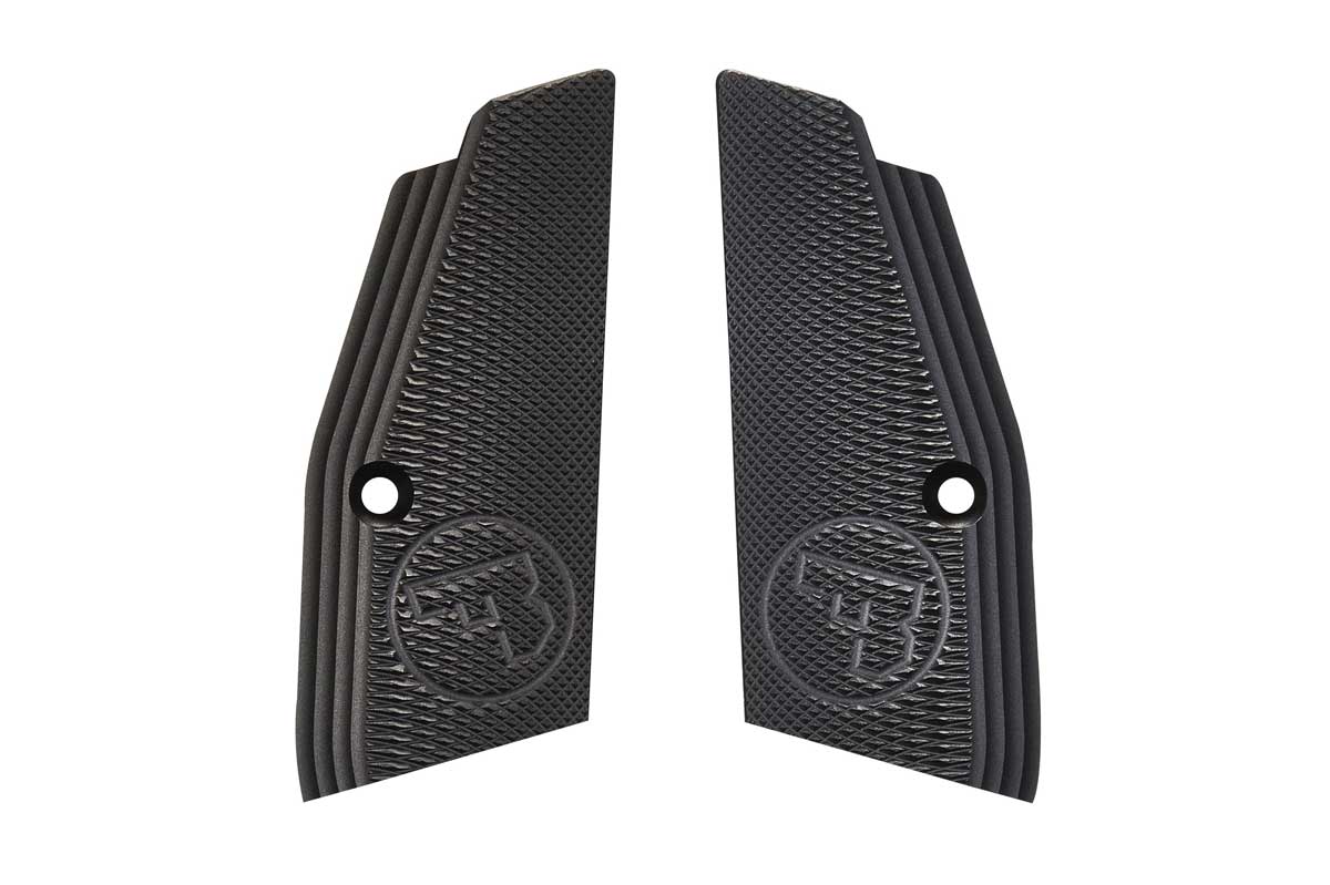 AL GRIPS CZ 75 SHORT, BLACK CHECKER