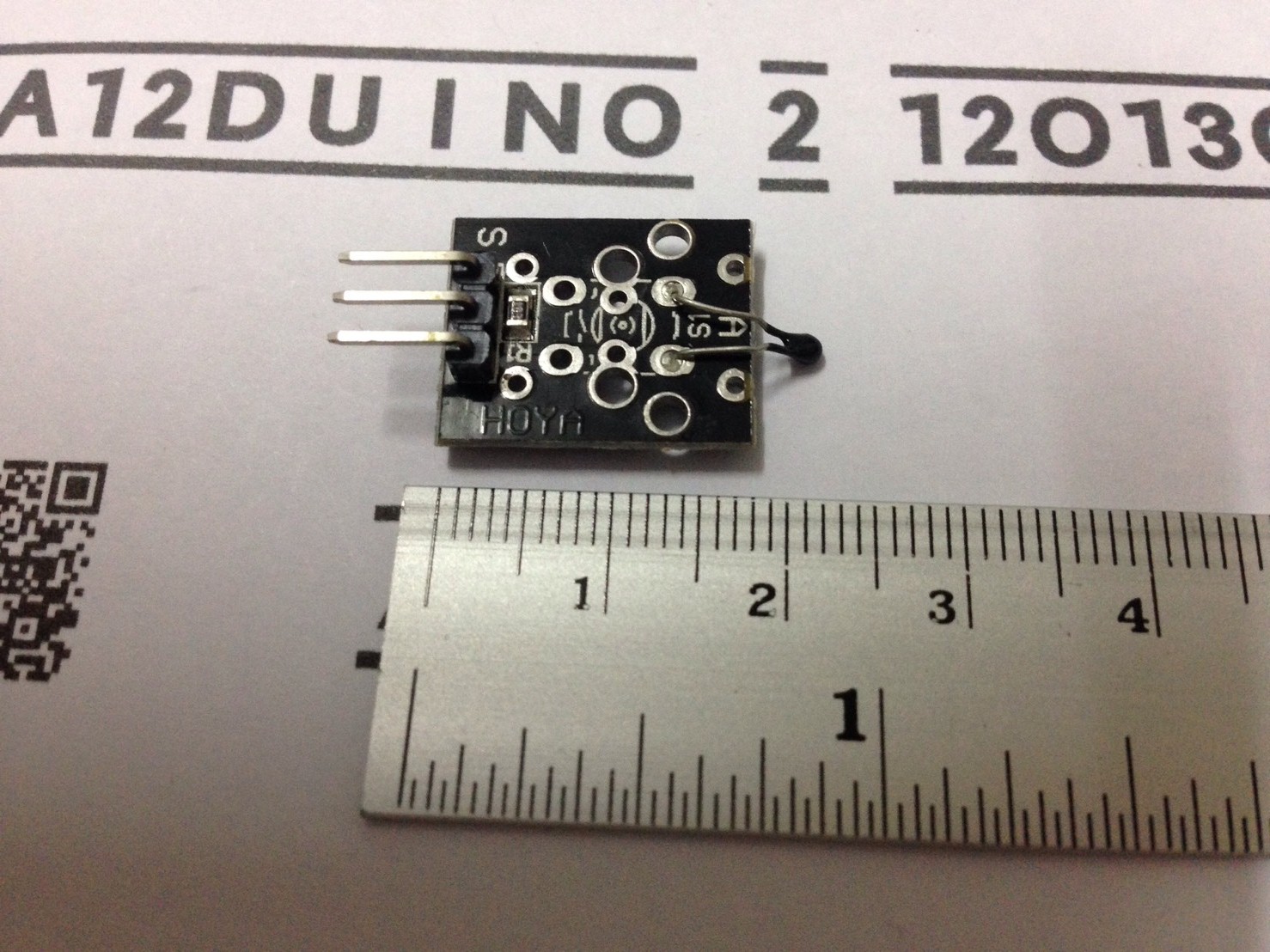 Analog temperature sensor module KY-013