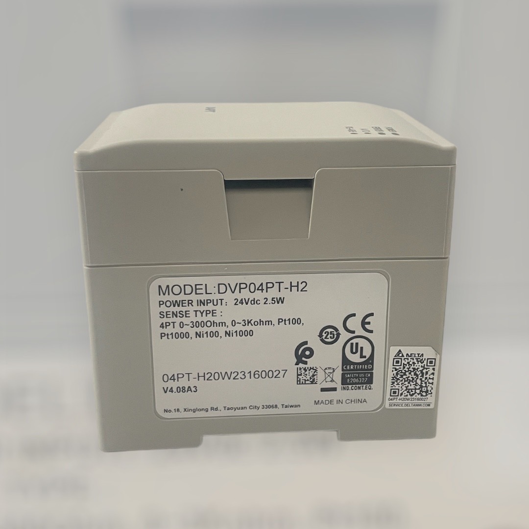 Delta PLC DVP04PT-H2 4CH temperature module for EH2/20PM
