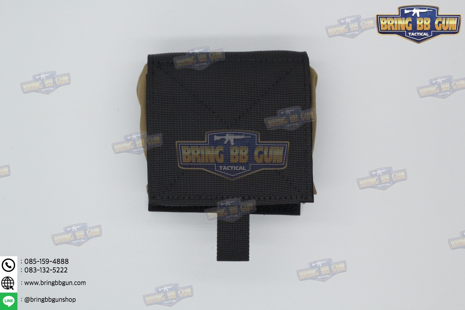 ถุงทิ้งแม็กกาซีน แบบพับได้ (ถุงเก็บอุปกรณ์) (Tactical Storage Bag) (Folding Magazine Recycling Bags) (Drop Pouch) (Dump Pouch)