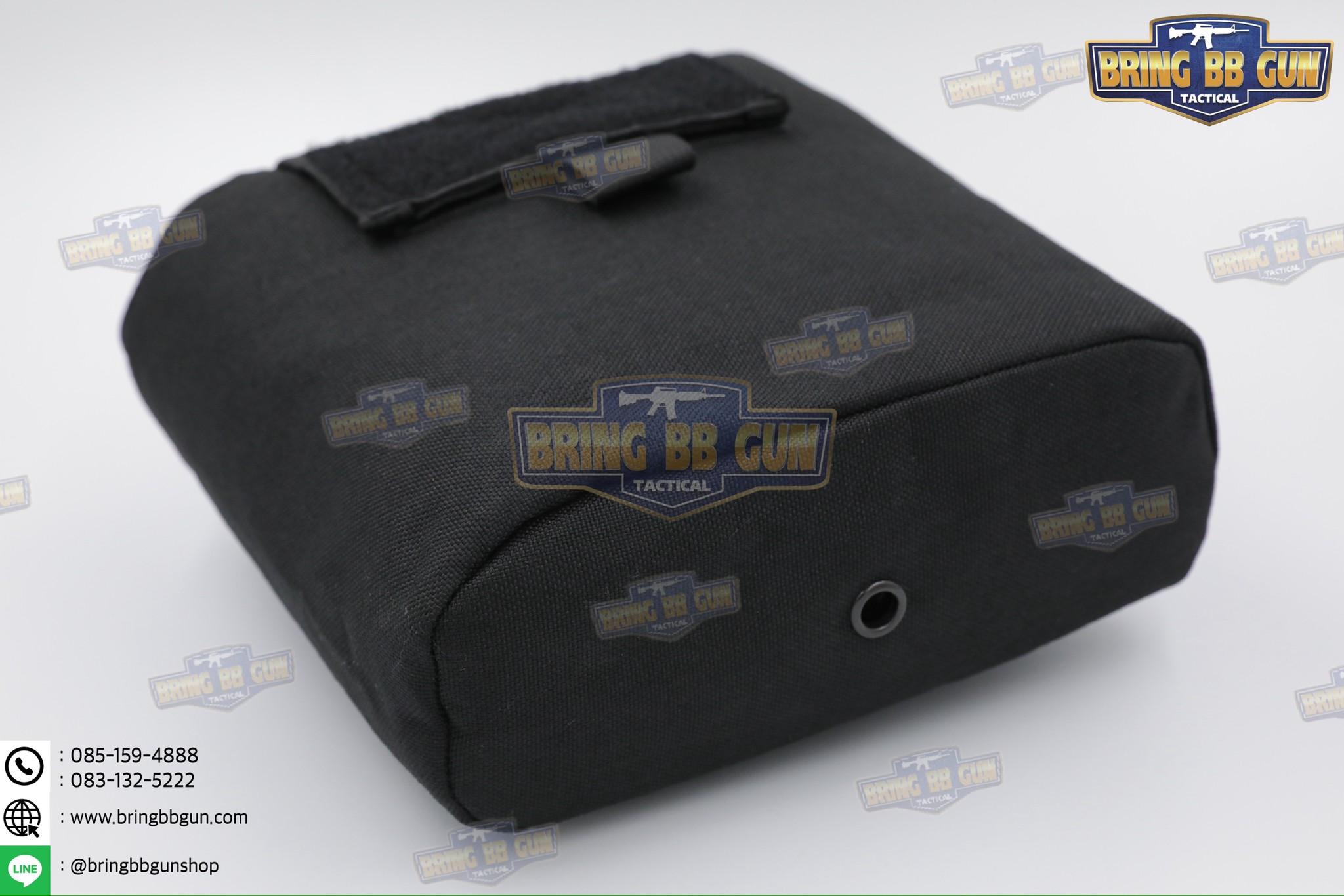 ถุงทิ้งแม็กกาซีนแบบพับได้ B01 (ถุงเก็บอุปกรณ์) (Tactical Storage Bag) (Folding Magazine Recycling Bags) (Drop Pouch) (Dump Pouch)