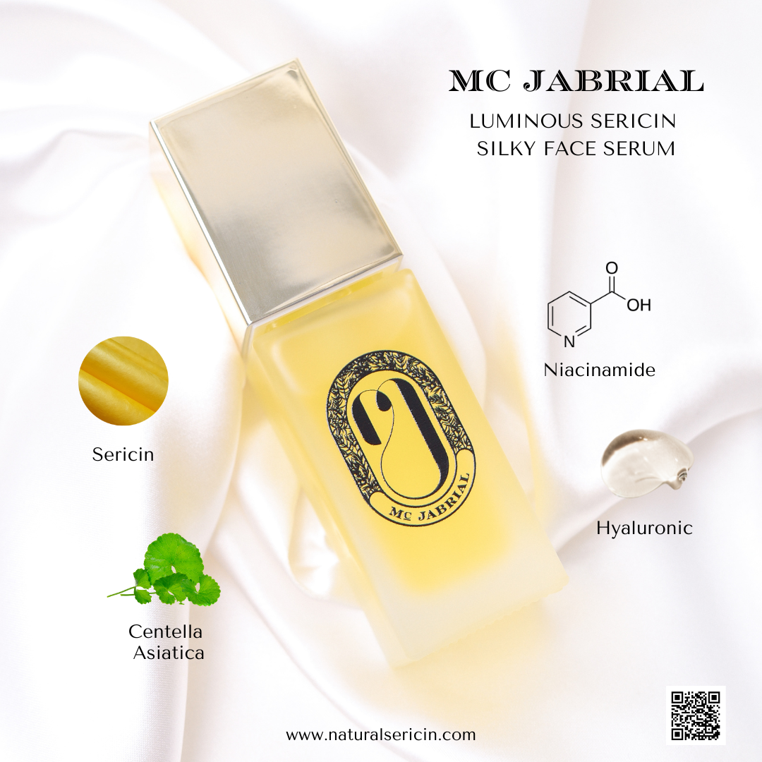 Luminous Sericin Silky Face Serum 35ml. ลูมินัส เซริซิน ซิลค์กี้ เฟส เซรั่ม ขนาด 35มล.