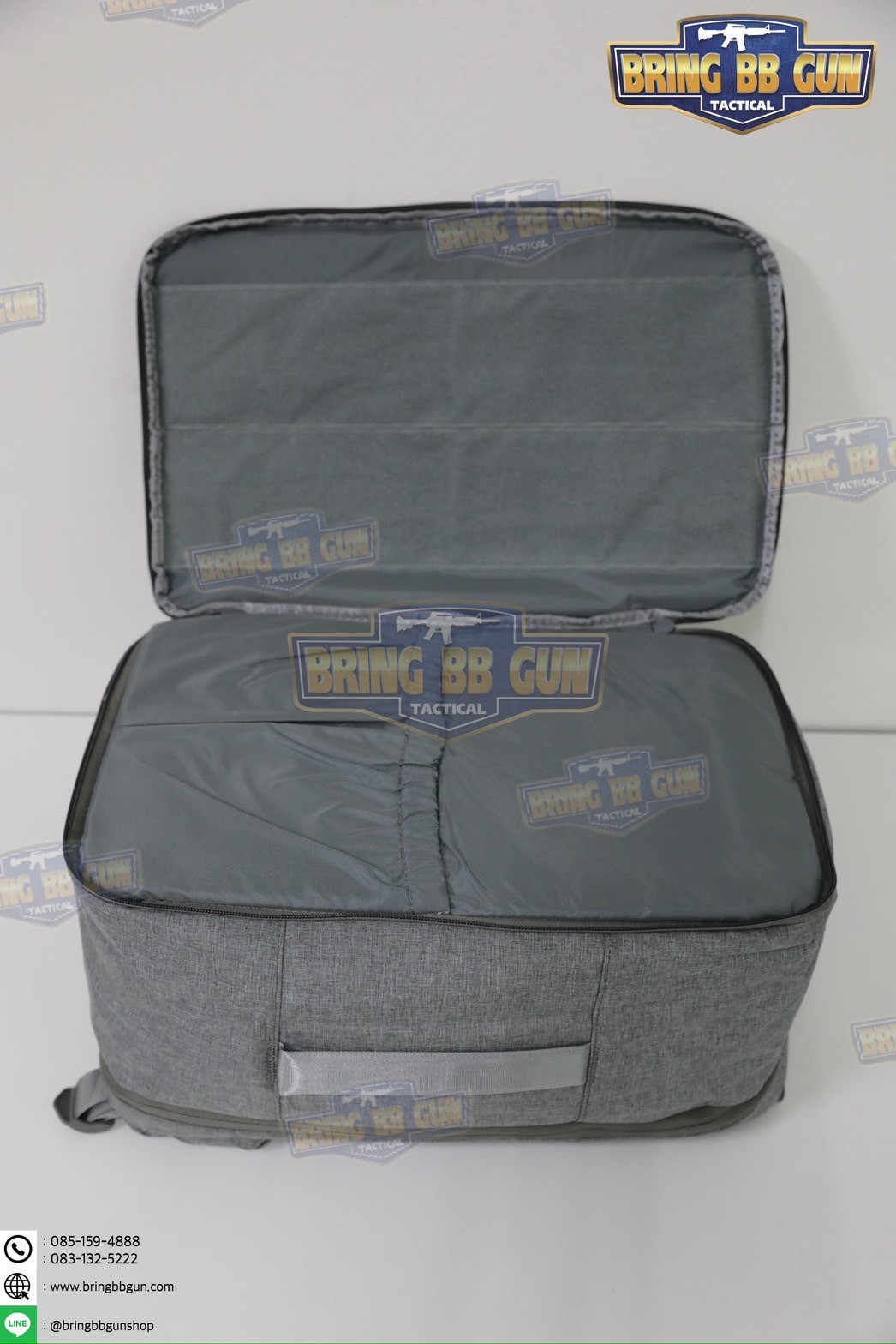 กระเป๋าเป้สะพายหลังอเนกประสงค์ สำหรับยิงปืน ยี่ห้อ Soetac (กระเป๋าสำหรับนักแข่งยิงปืน) (กระเป๋าเก็บอุปกรณ์ + ปืนสั้น) (Tactical Backpack Wargame Pack)