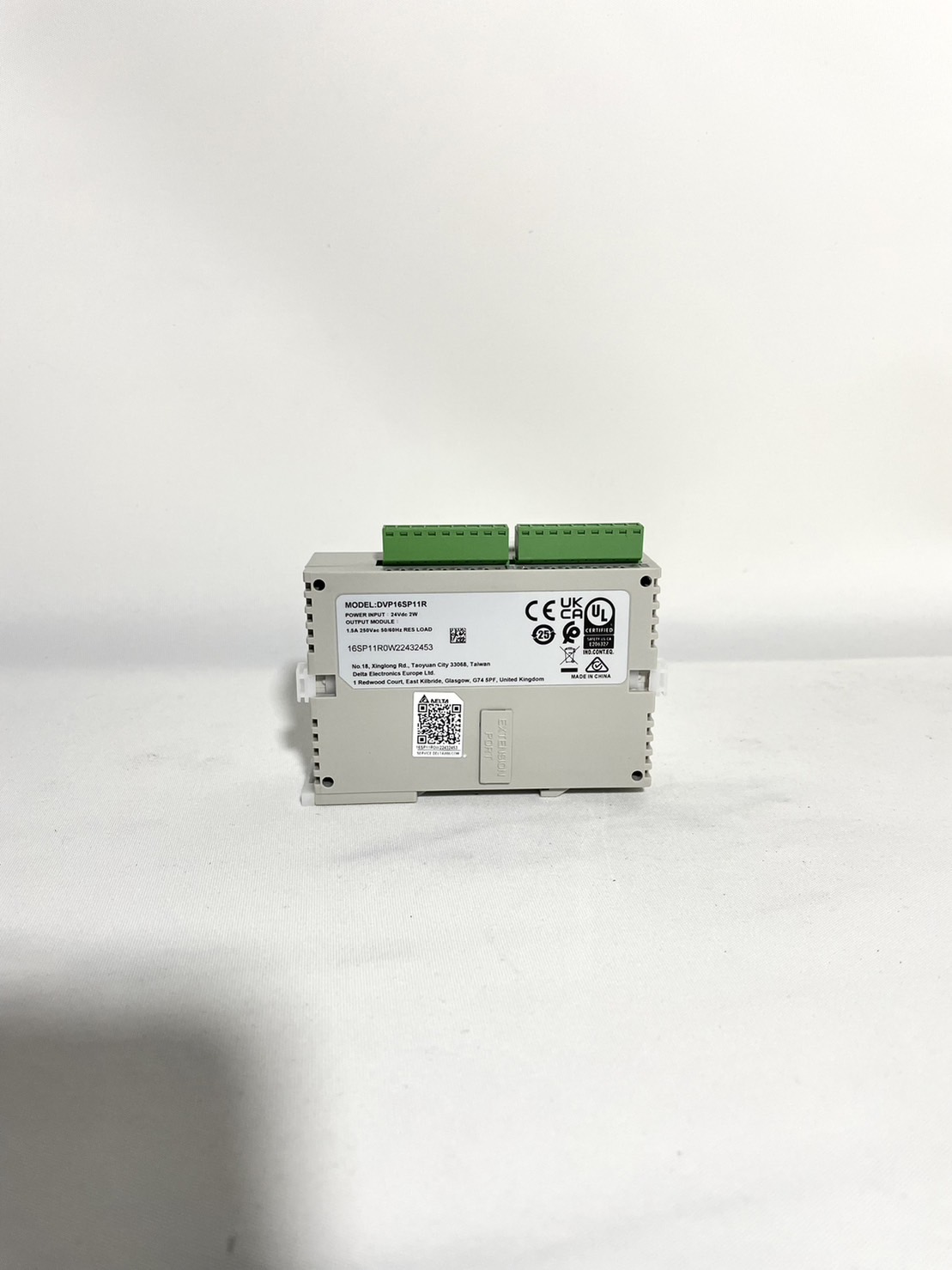 Delta PLC Extension DVP16SP11R 8DI/8DO (Relay)