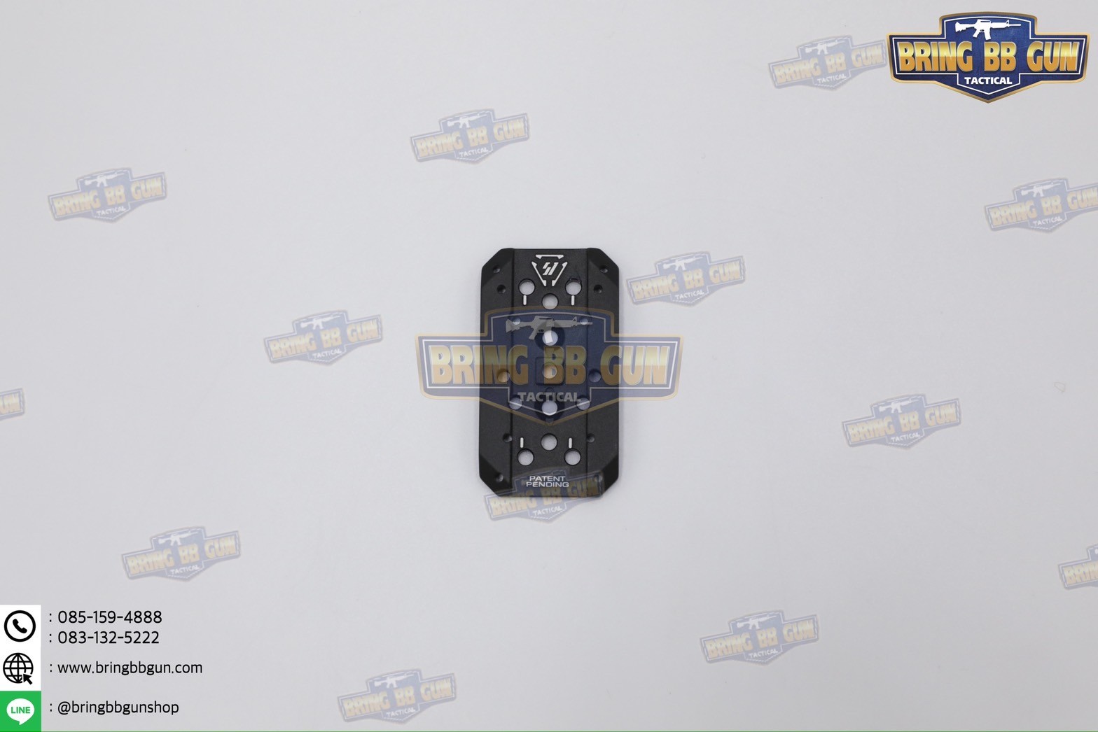 ขาเฉียง Strike Ambush 45-Degree Optic Mount ระบบราง Picatinny (รางรถไฟ) (ขาเฉียงติดดอท 45 องศา) (Strike Ambush 45-Degree Optic Mount) (ขาเฉียงทรงStrike Industries)