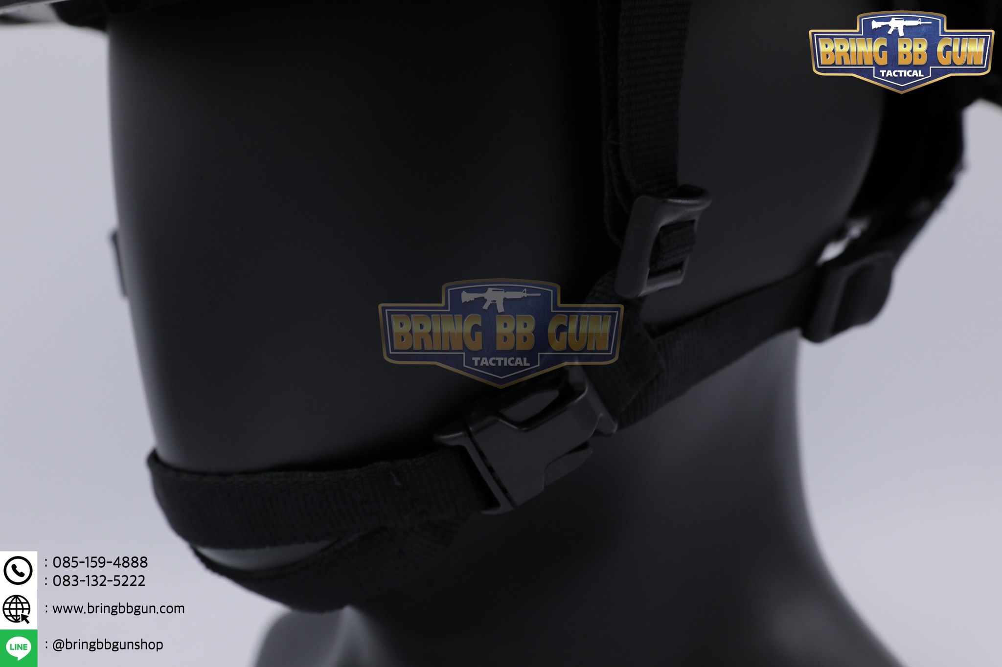 หมวก Fast ปรับท้ายทอยได้(หมวกฟาส) (Fast Helmet MH type) รุ่น Upgrade Version No holes ปรับรัดท้ายทอย