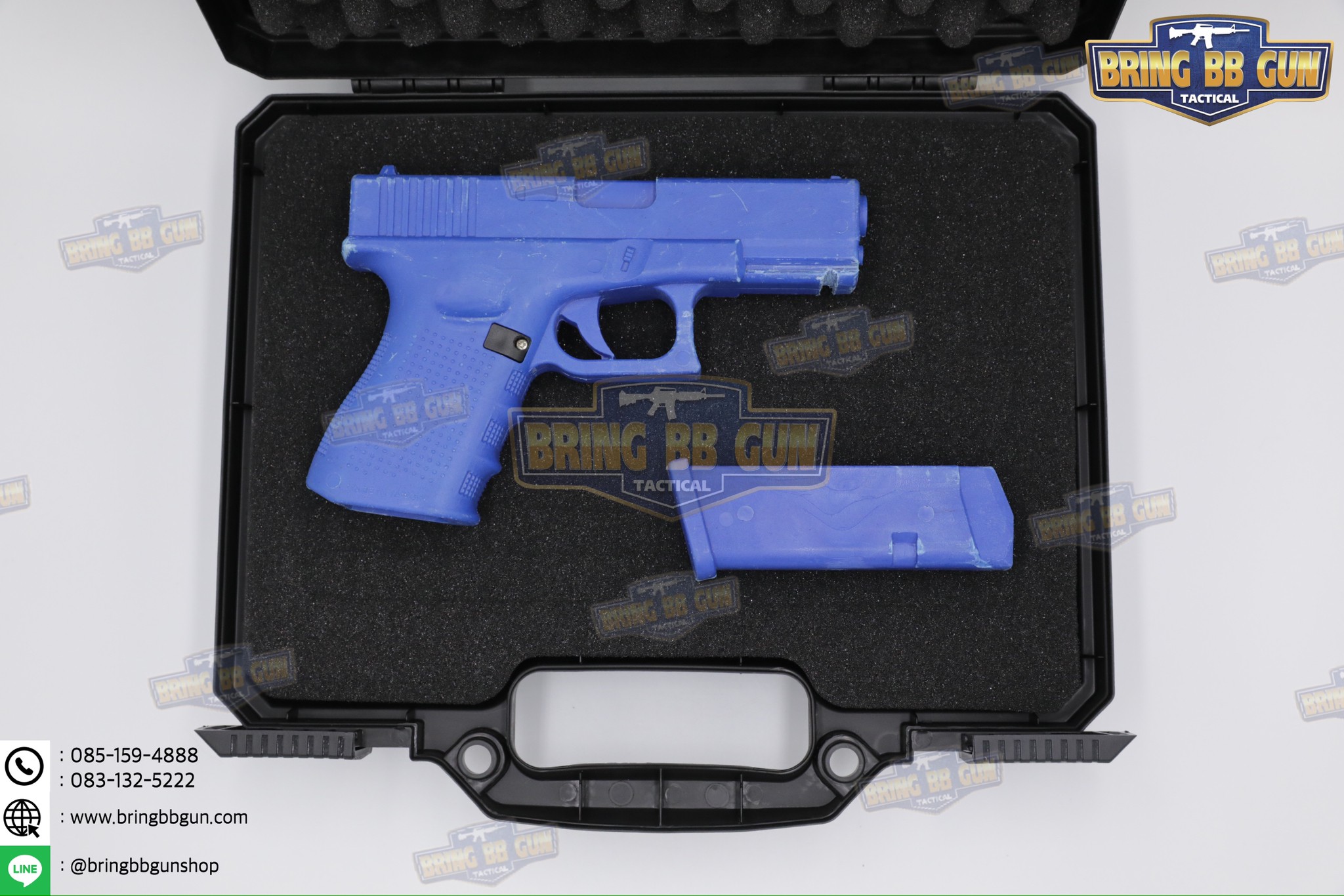 กล่องปืนสั้น Plasma Case รุ่น Light Weight (กล่องปืนสั้น B12) (กล่องกันกระแทก) (เคสกันกระแทก) (เคสปืนสั้น) (Lockable Pistol Case) (Light Weight Case)