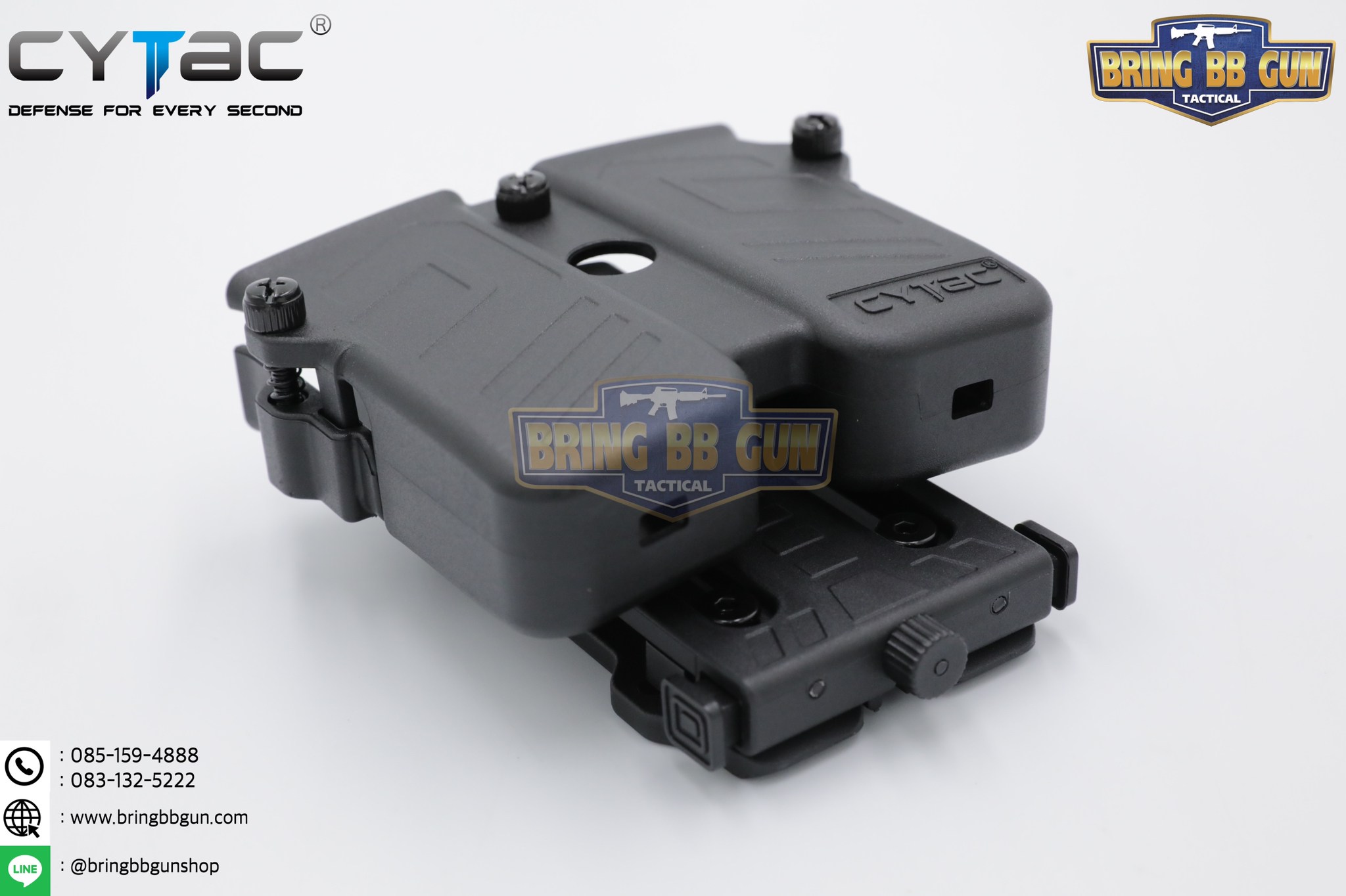 ซองแม็กกาซีนคู่ Universal ยี่ห้อ Cytac (Cytac ซองแม็กกาซีนคู่) (Universal Single Magazine Pouch)