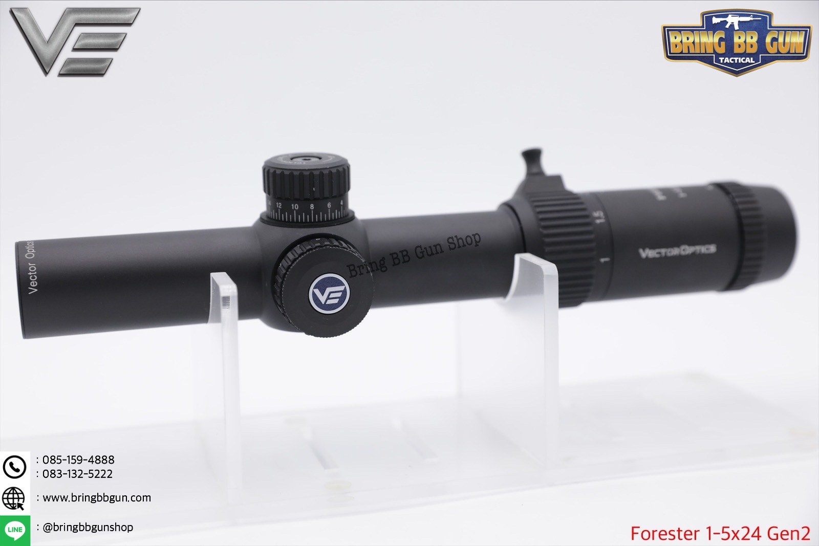 สโคปยิงไว ยี่ห้อ Vector Optics รุ่น Forester 1-5x24 Gen2 (Vector Optics Forester 1-5x24 Gen2)