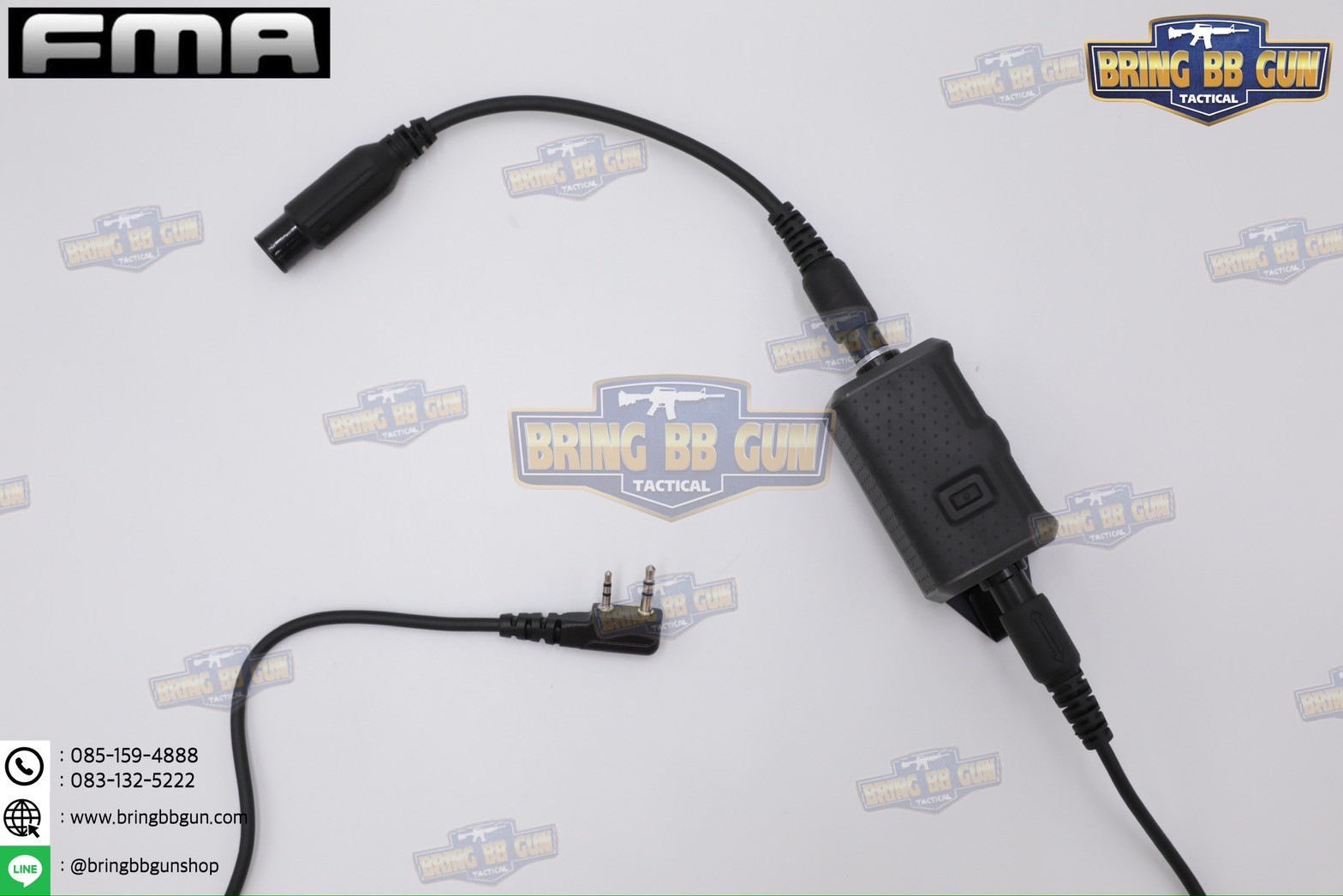 สาย PTT รุ่น V20 ยี่ห้อ FMA (สาย Push to Talk)