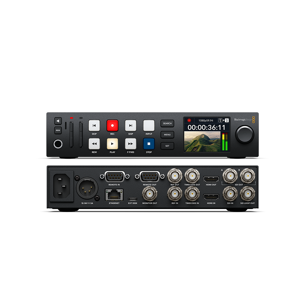 เครื่องบันทึกภาพวิดีโอ HyperDeck Studio HD Plus