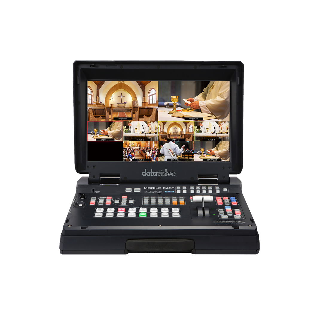 Datavideo HS-1300 เป็นสวิทเซอร์สตูดิโอแบบพกพาสตูดิโอ