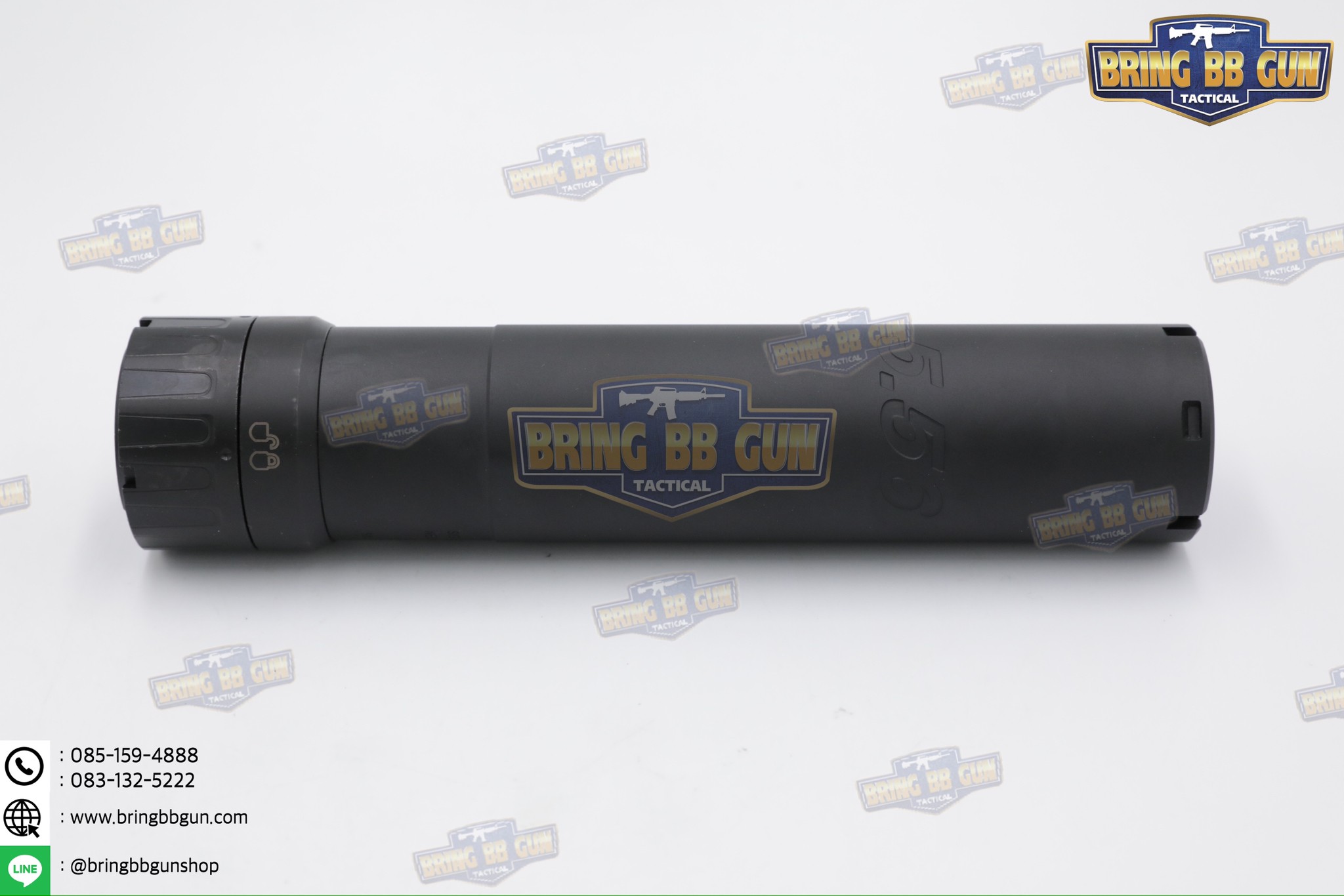เก็บเสียง+ปลอกลดแสง ทรง Sig Sauer (Sig Sauer Suppressor)