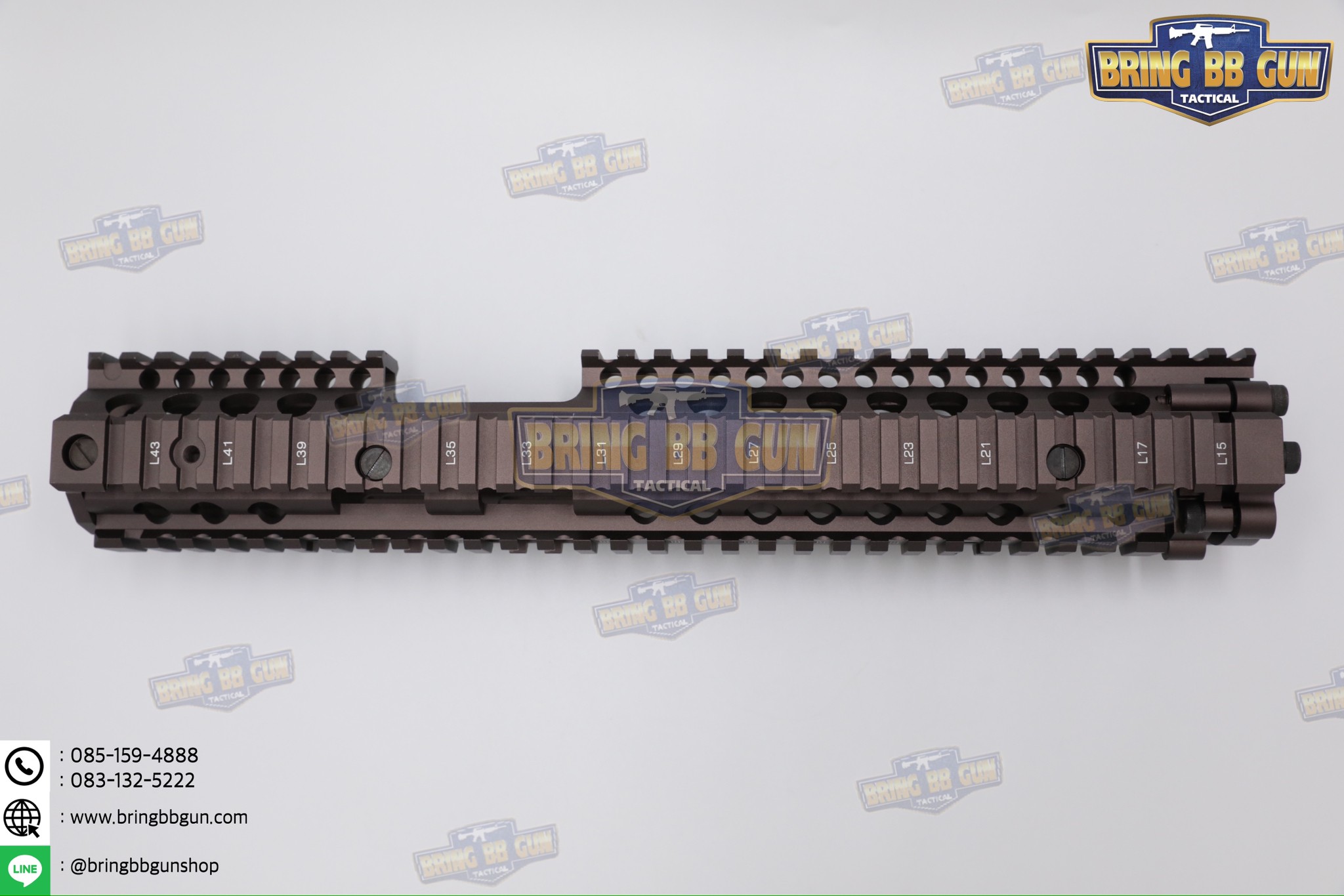 ชุดหน้า ยี่ห้อ Daniel Defense MK18 FSP RIS II รุ่นความยาว 12.5" ระบบราง Picatinny (ราง20mm.) (M4A1 FSP RAIL INTERFACE SYSTEM) (RIS II) (Front Sight Post) (FSP)