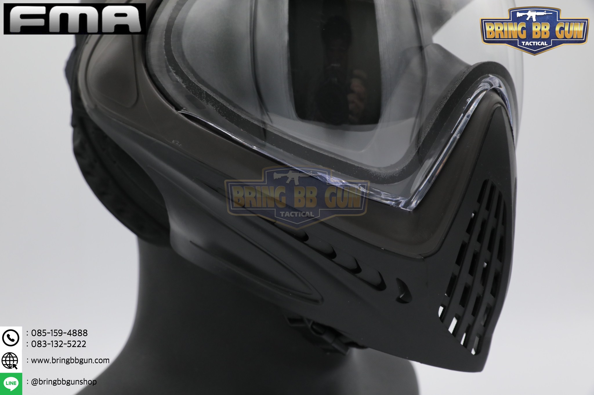 หน้ากาก F1 ยี่ห้อ FMA รุ่น เลนส์2ชั้น