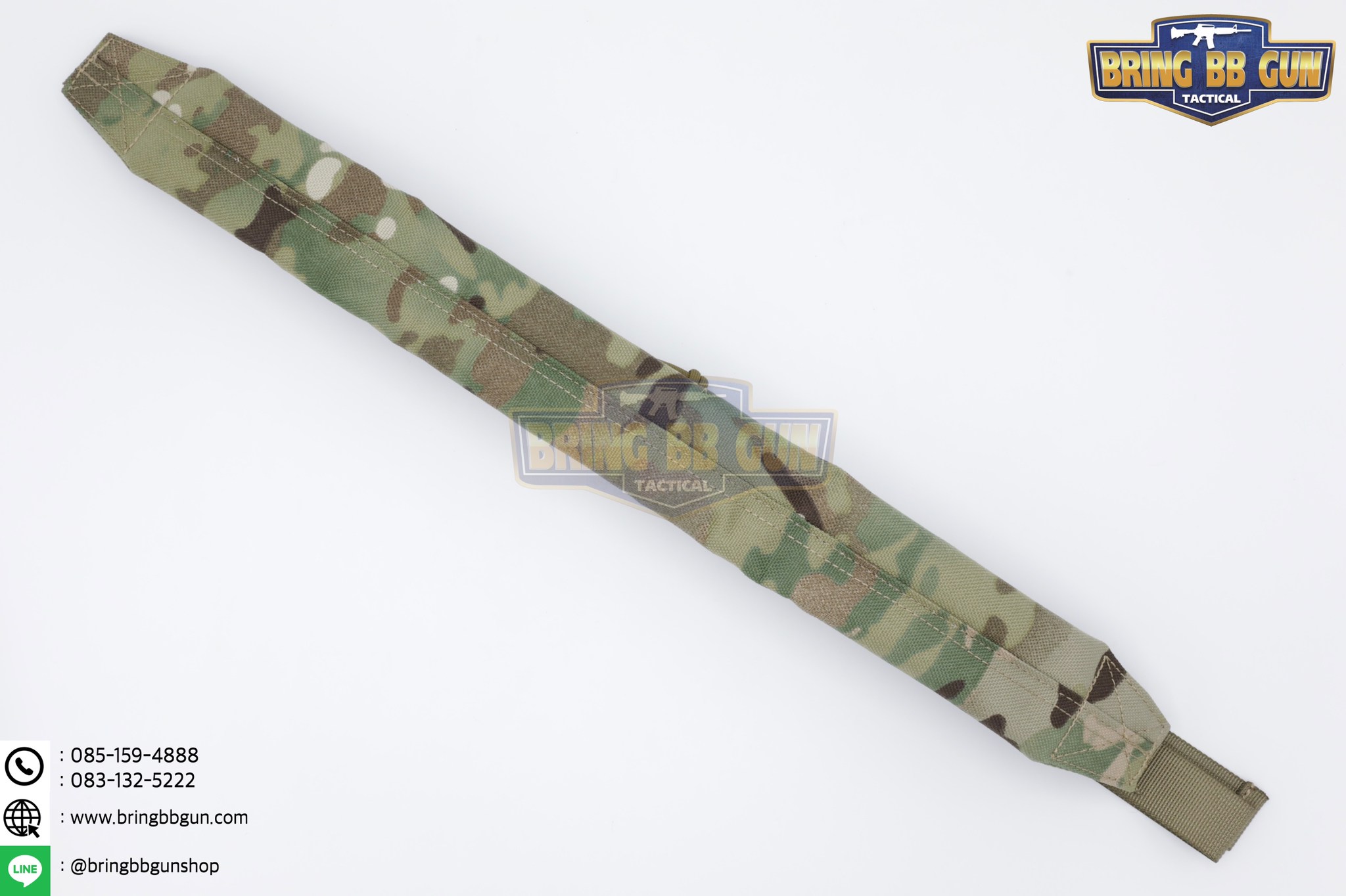 สายสะพายปืน รุ่น สายรองบ่า (Adjustable dual point tactical function rope) (สายสะพาย Viking MK2 Padded Sling)