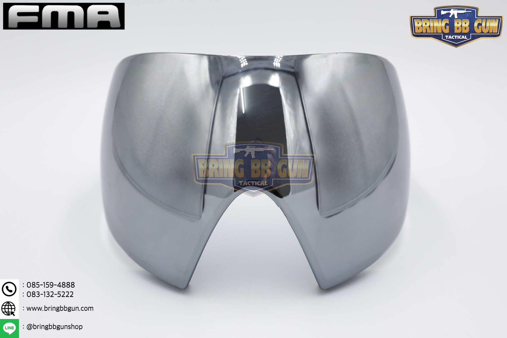 เลนส์หน้ากาก F1 ยี่ห้อ FMA รุ่น เลนส์1ชั้น