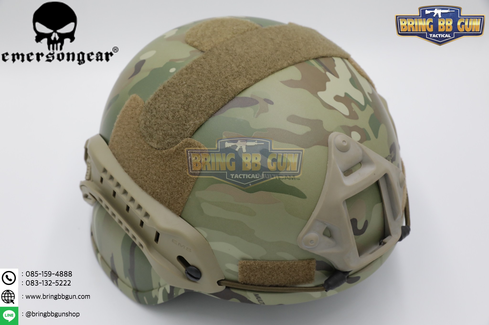 หมวก Mich 2000 ยี่ห้อ Emerson (EMERSON ACH MICH 2000Helmet-Special action version) (ACH Mich 2000 Helmet)