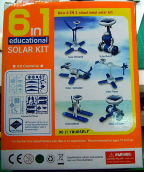 ชุด KIT ROBOT solar cell 6-in-1