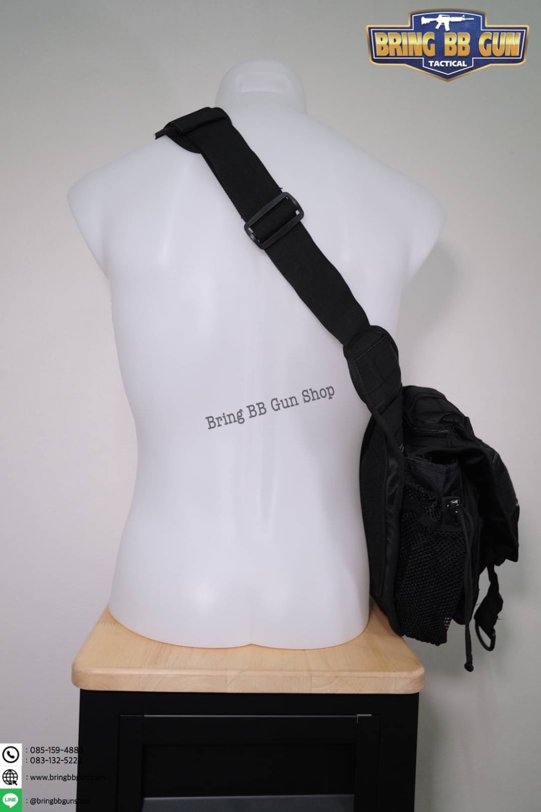 กระเป๋าสะพายข้าง-คาดอก รุ่น ทรงสามเหลี่ยม (เป้สะพายหลัง)