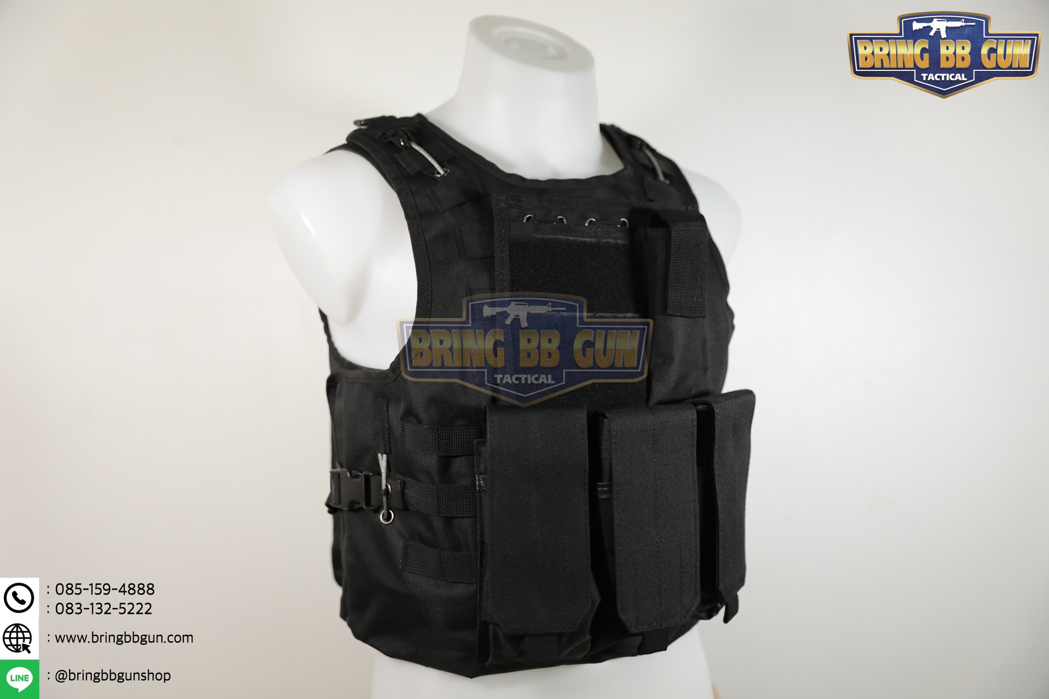 เสื้อเวส รุ่น สลิง (เสื้อเวสสลิง) (เวสสลิง) (เสื้อเกราะ Vest สลิง)