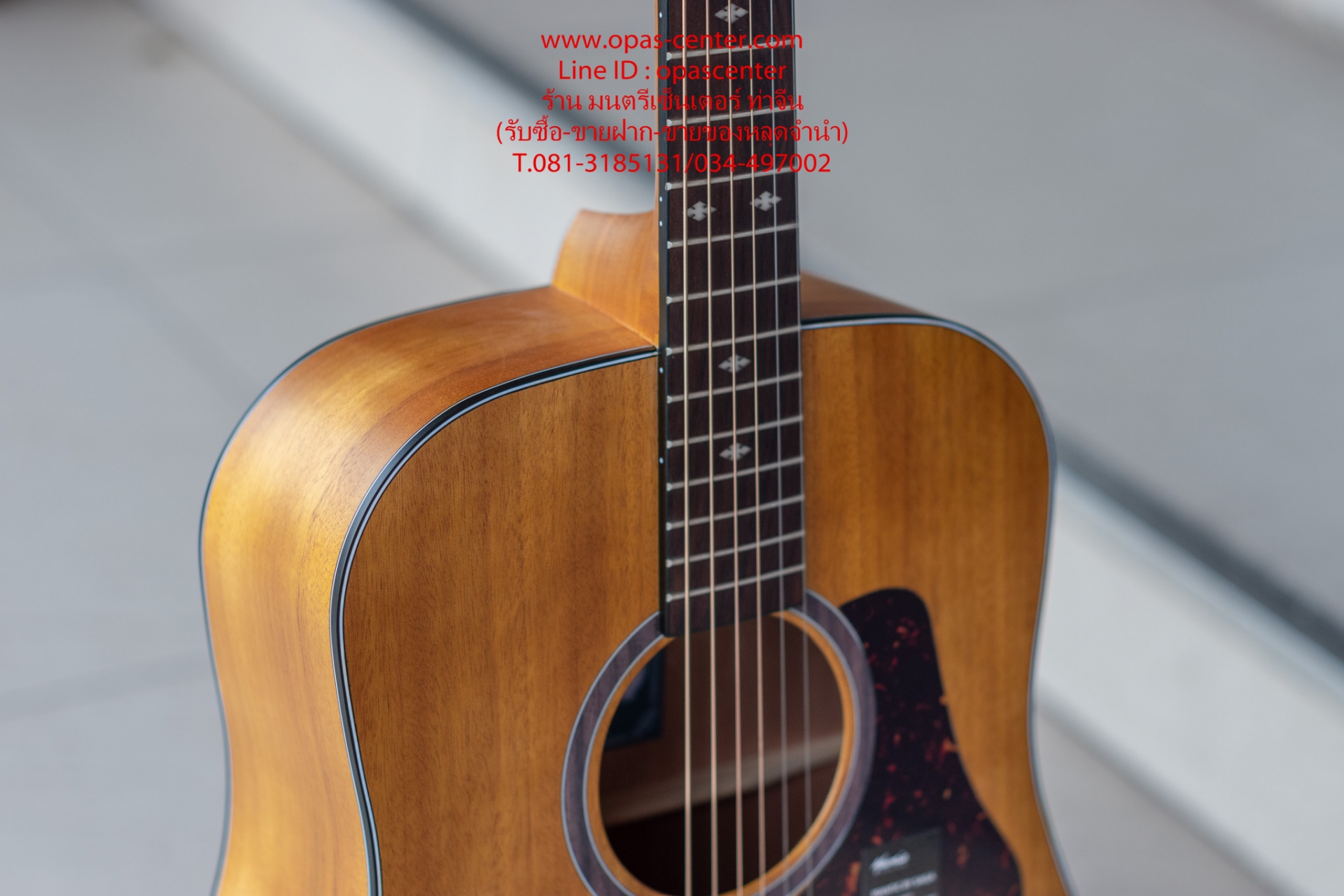 กีต้าร์โปร่ง Mantic รุ่น AG-2 ไม้มะฮอกกานี ขัดด้าน สวยมาก ของใหม่