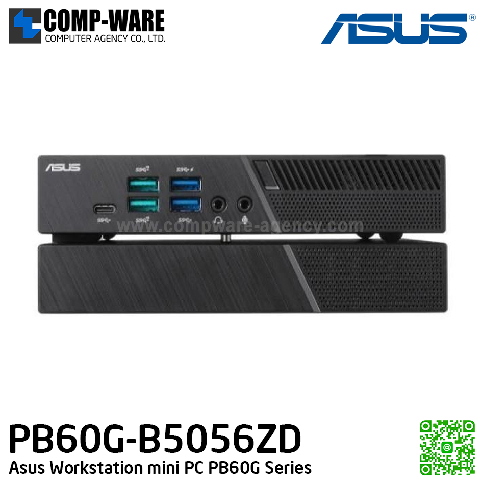 Asus Mini PC PB60G-B5056ZD ,Intel Core i5-8400T ,8GB DDR4 , 256GB SSD+1TB, nVidia Quadro P620, Windows 10 Pro