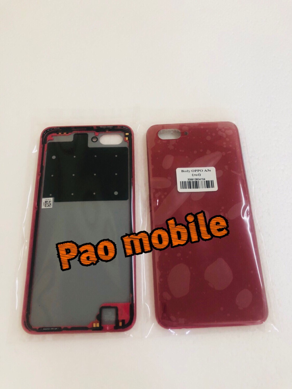 Body Oppo A3s (Red) SKU-00122