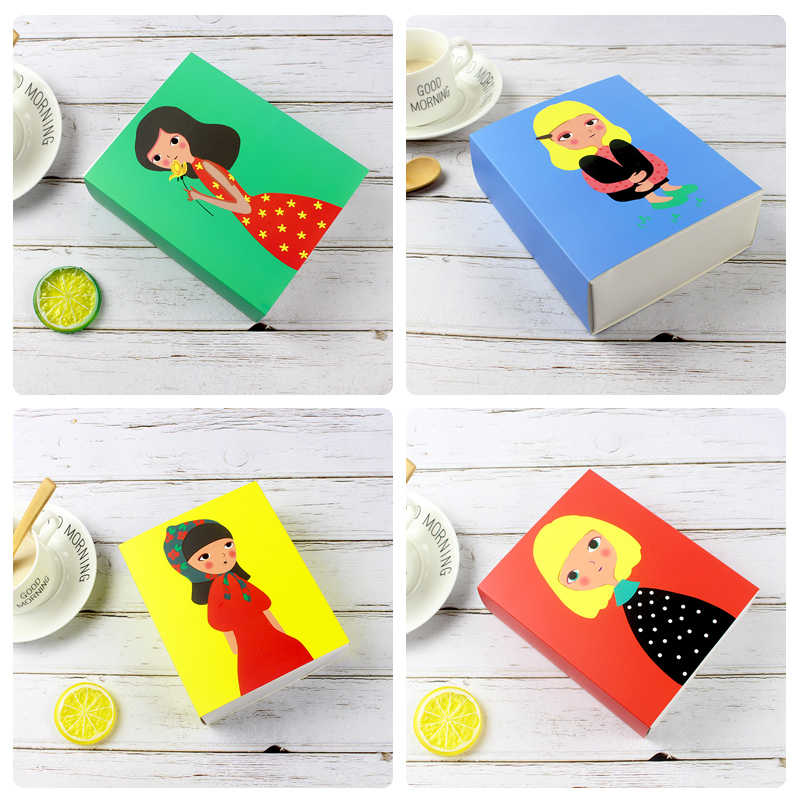 กล่องลายเด็กหญิง