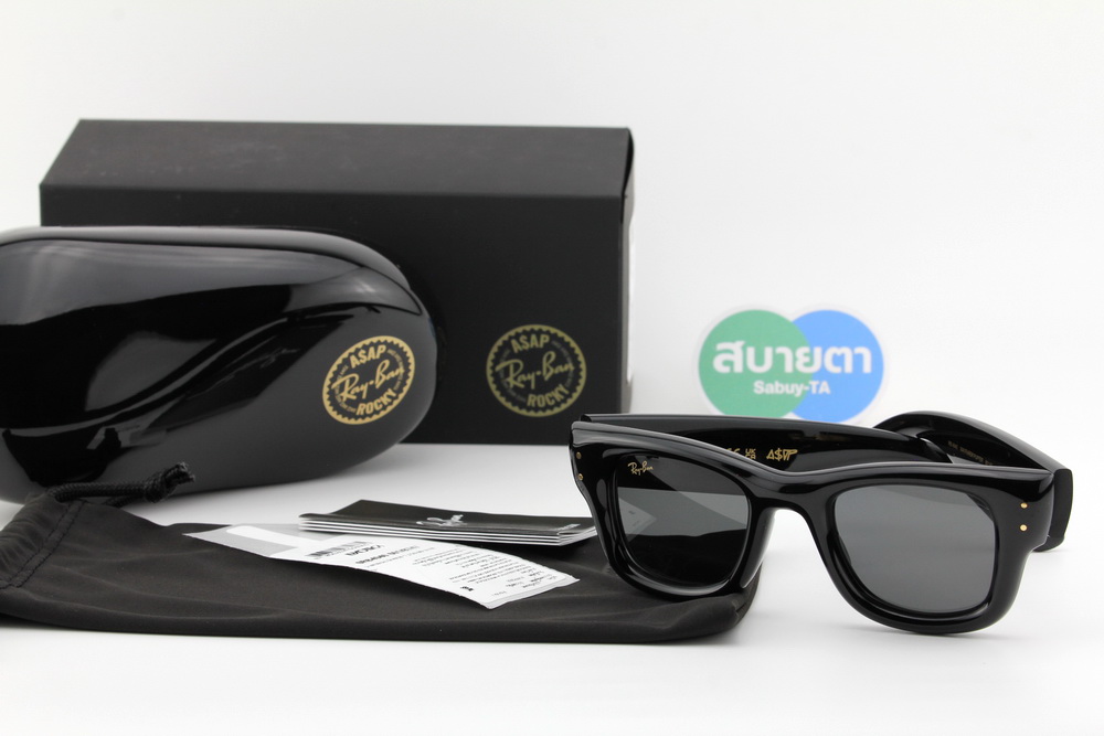 RayBan Wayfarer Puffer RB4940 601/87 Blacked Out collection by A$AP Rocky