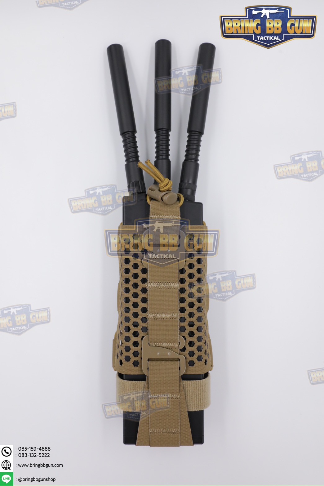 เพ้าวิทยุสื่อสารแบบผ้า Universal ทรงรังผึ้ง (ซองวิทยุสื่อสารแบบผ้า ปรับใส่ได้ทุกรุ่น) (ARC Hive Radio Pouch)