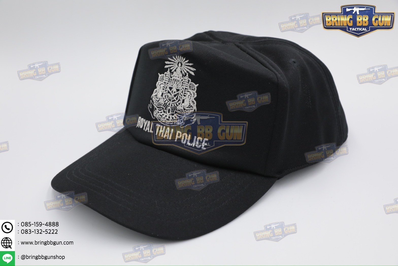 หมวกแก๊ปปักลายหน่วยงานต่าง เกรดพรีเมี่ยม (Version 2) Cap