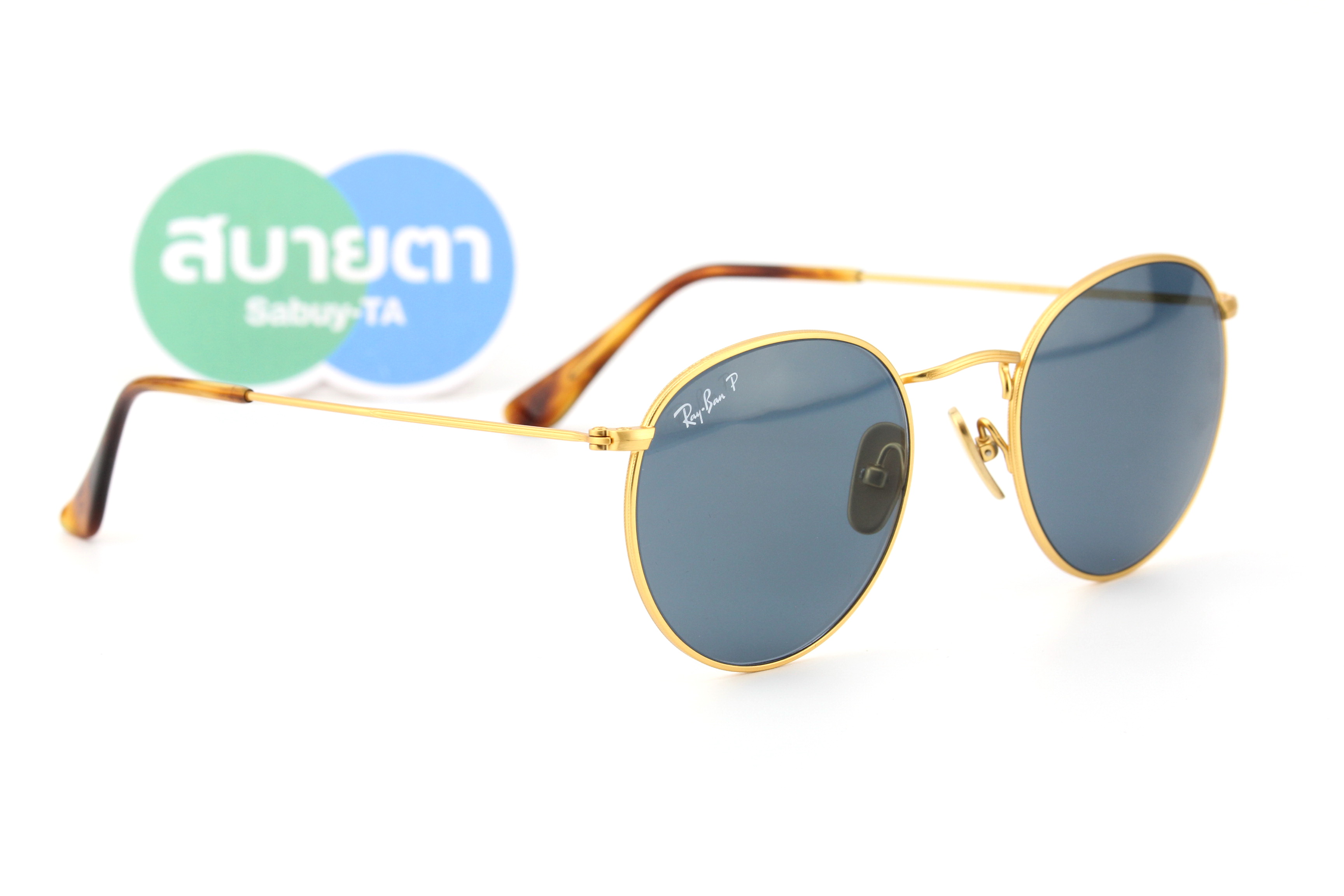 RayBan RB8247 9217T0 POLARIZED ROUND TITANIUM COLLECTION