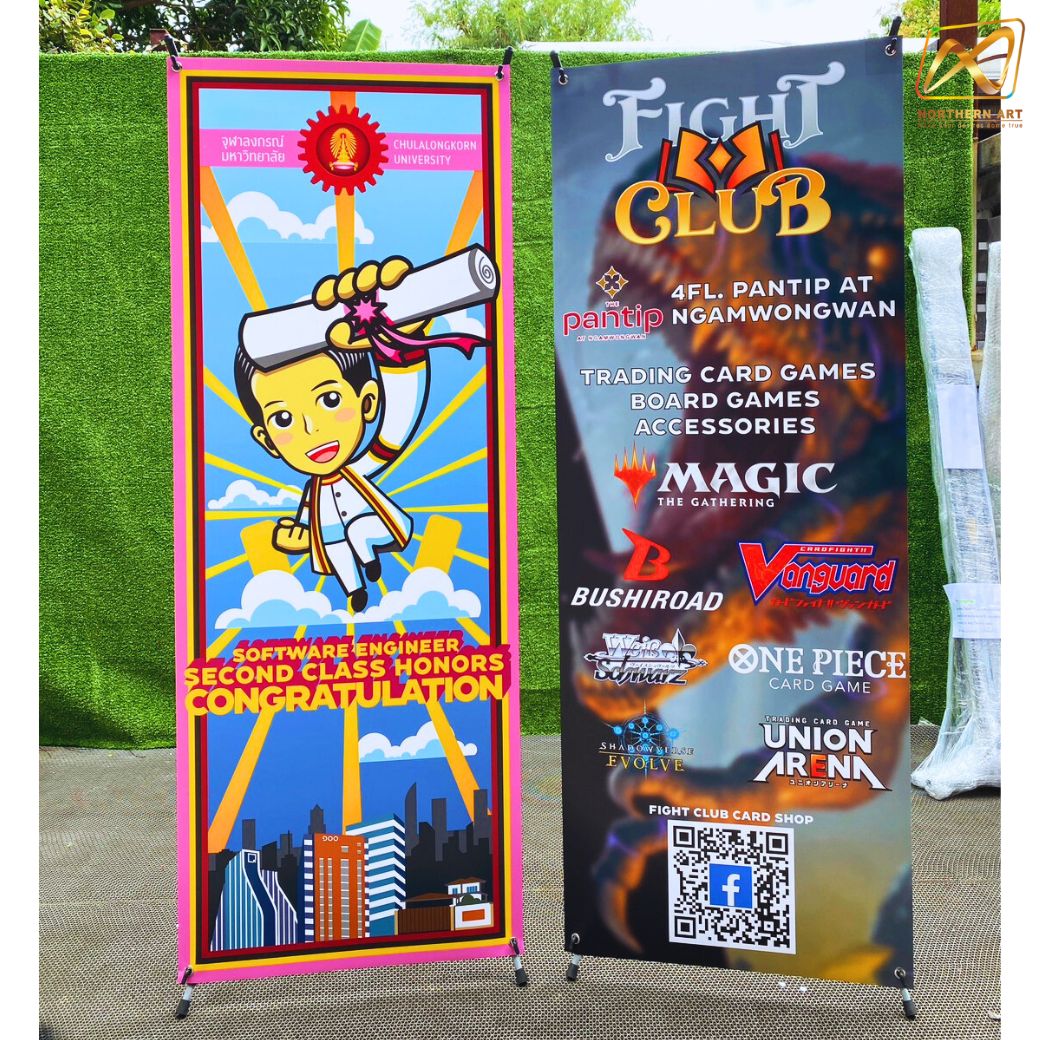 X STAND เอ๊กซ์สแตน รุ่นเกรด A ขนาด 60x160 ซม. โครงเหล็กสีดำ แข็งแรง ทนทาน ถอดประกอบได้ แถมถุงใส่อึปกรณ์ 1 ใบ