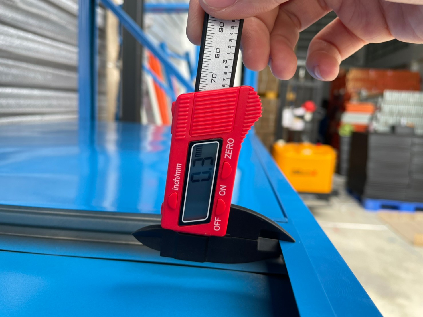 Micro Rack W200 x D60 x H200 cm. สีน้ำเงิน [ชั้นวางเหล็ก]