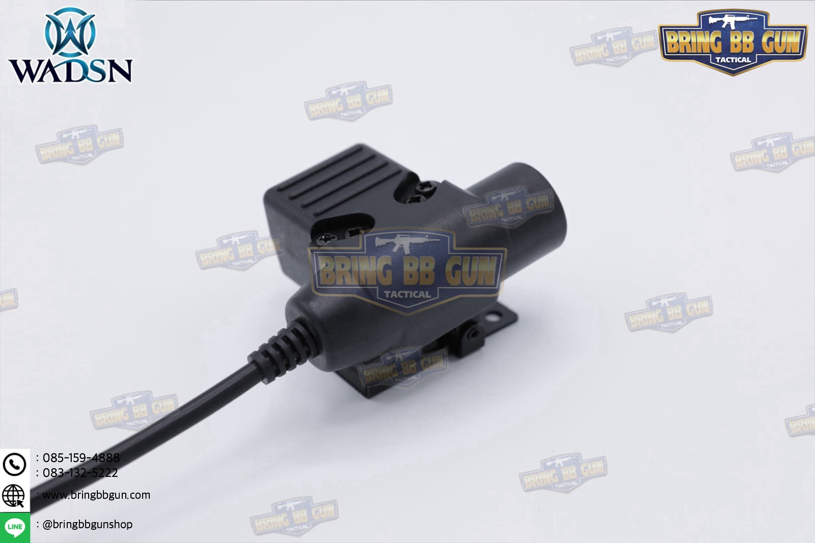 สาย PTT ทรง U94 ยี่ห้อ WADSN (สาย Push to Talk) (U94 PTT Military Standard Version)