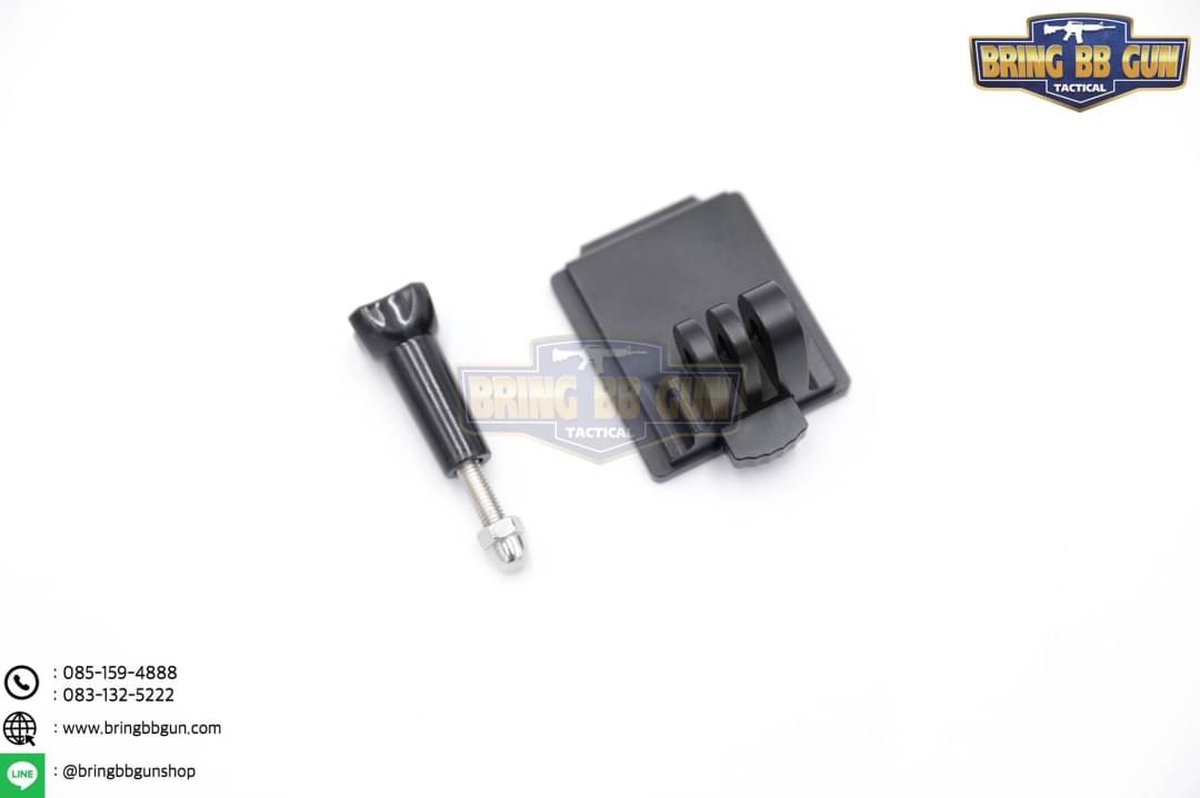 ขาจับกล้อง Action Camera ติดหมวก Fast/Mich (ขาจับกล้อง Go Pro ติดหมวก Fast/Mich) รุ่น อลูมิเนียม