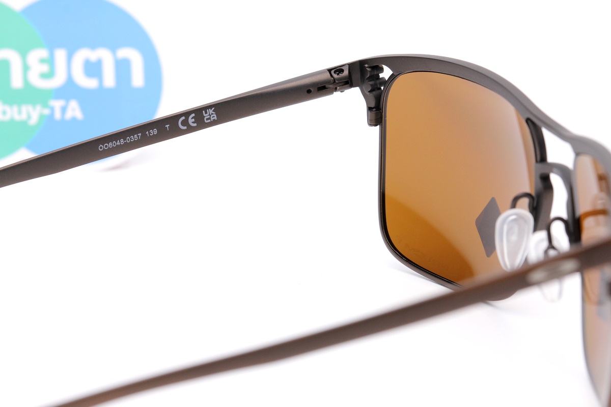 Oakley HOLBROOK TI Satin Toast/Prizm Tungsten Polarized SKU#OO6048-03