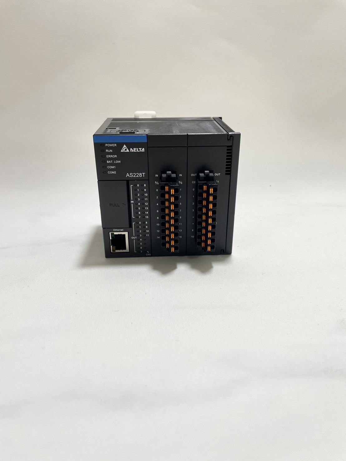 Delta PLC Module Model:AS228T-A 6DI/12DO, Pulse Output 6 Axes