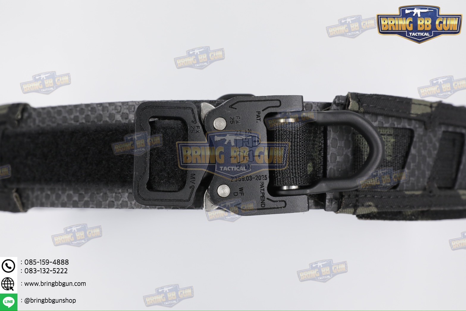 เข็มขัดแม่เหล็กยุทธวิธี Magnetic Battle Belt (เข็มขัด Tactical ทรง Magnetic Battle Belt) (เข็มขัด2ชั้น) (Magnetic Battle Belt) (Tactical Belt) (Agilite)