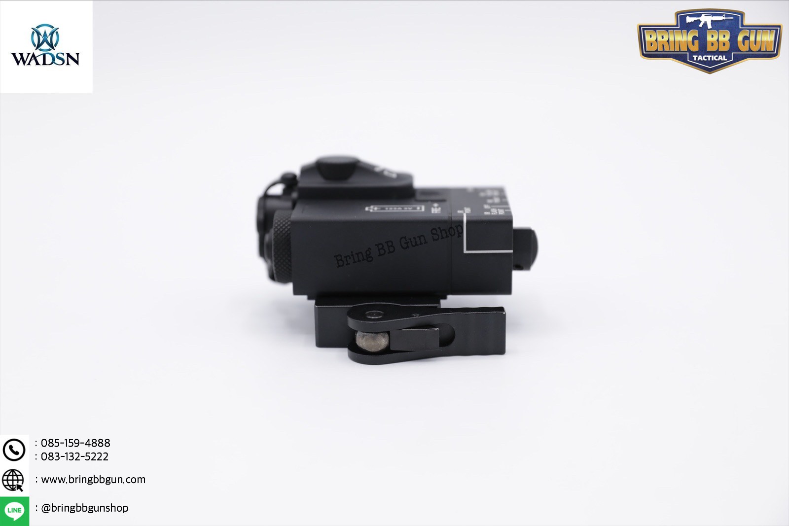 กล่องเลเซอร์ชี้เป้า(เลเซอร์สีแดง) DBAL MIni ยี่ห้อ WADSN รุ่น บอดี้อลูมิเนียม Dbal-Mini Aiming Devices (Red&IR Laser)