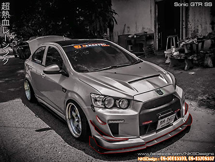 SONIC GTR-S RAW WORK (NKS DESIGN)