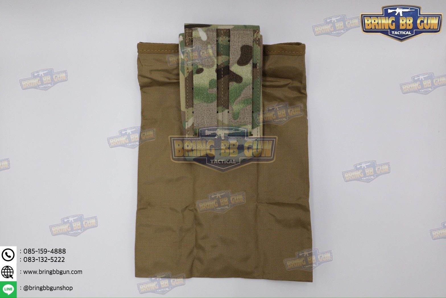 ถุงทิ้งแม็กกาซีน แบบพับได้ รุ่น Mini (ถุงเก็บอุปกรณ์) (Quick Deployment Recycling Bag) (Folding Magazine Recycling Bags) (Drop Pouch) (Dump Pouch)